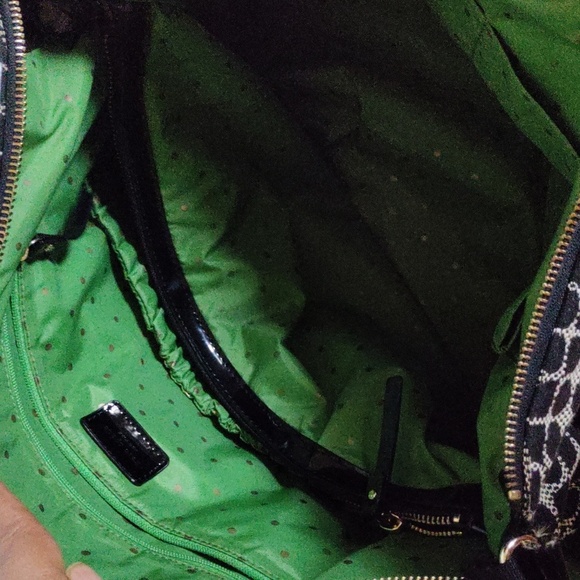 Kate Spade Serena Baby bag with Convertible Changing Pad in B/ W Basic Nylon - Picture 8 of 9